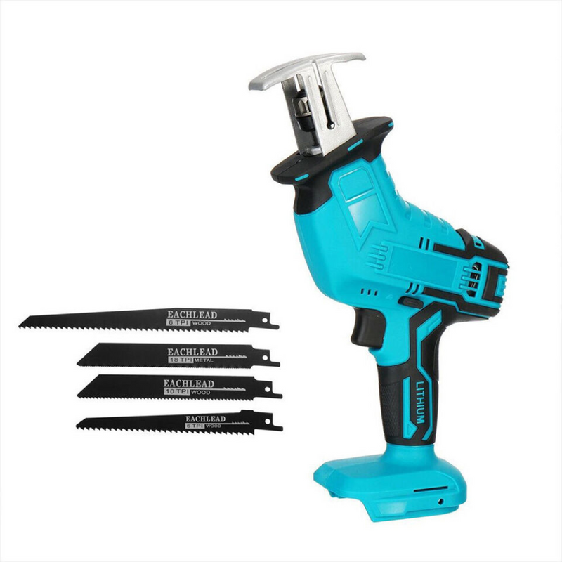 21v Cordless Reciprocating Saw (+2 FREE Batteries)